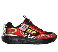 Skechers Jungen Skech Tracks Sneaker in Schwarz/Rot, Größe 33.5