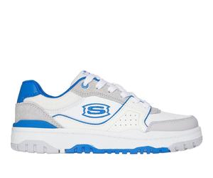 Skechers Jungen SKX-228 Sneaker in Weiss/Light Grau, Größe 31