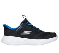 Skechers Jungen Slip-ins: GO RUN 400 V.2 - Turbo-Brisk Sneaker in Schwarz/Blau Blau, Größe 27, in der Maschine waschbar