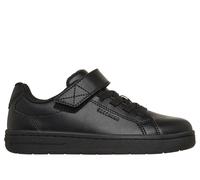Skechers Jungen Smooth Street - Upbrook Shoes in Schwarz, Größe 37, in der Maschine waschbar