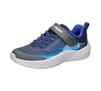 Skechers Jungen Microspec Advance Turnschuhe, Navy & Blue Textile/Navy Synthetic/Charco, 29 EU