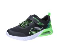 Slip-On Sneaker SKECHERS KIDS "MICROSPEC MAX II" Gr. 33, bunt (schwarz, limette) Kinder Schuhe mit praktischem Klettverschluss (44874548-33)