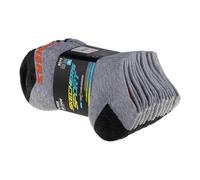 Skechers Boys 6pk No Show Socks S108264-GRY; Children's socks; S108264-GRY_31-34; grey; 31-34 EU (UK)