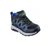 Skechers Klettstiefel STORM BLAZER Kinder Gr. 37 wasserfest schwarz/blau Lederimitat/Textil