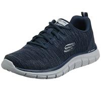 Skechers Jungen Track - Front Runner Sneaker, Navy Grey, 39 EU