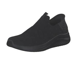 Skechers Jungen Ultra Flex 3.0 Smooth Step Slip-InTurnschuhe, Black Textile / Black Trim, 33 EU