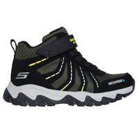 Skechers Jungen Waterproof: Rugged Ranger - Storm Trail Sneaker in Schwarz/Grün, Größe 27.5