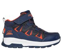 Skechers Jungen Waterproof: Storm Blazer - Drizzle Squad Sneaker in Blau/Orange, Größe 27