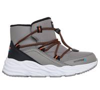 Skechers Jungen Waterproof: Turbo Tread - Storm Glider Sneaker in Grau/Schwarz, Größe 27.5