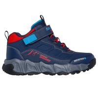 Skechers Jungen Waterproof: Velocitrek - Rugged-Rush Sneaker in Blau/Rot, Größe 32