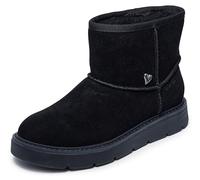 Skechers Keepsakes Cozy Shorty Damen-Schneestiefel, freihändig, Schwarz/Schwarz, 38.5 EU
