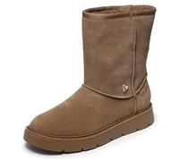 Skechers Keepsakes Damen-Stiefel, gemütlich, mittelhoch, Wadenfreiheit, Kastanie, 37 EU