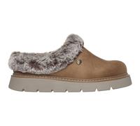 Skechers BOBS Damen Hausschuhe Keepsakes Lite Cozy Blend Braun Größe 40