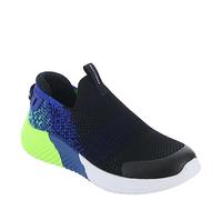 Skechers Kids Boy's Ultra Flex 3.0 Sneaker, Black/Blue/Lime, 1.5 Little Kid