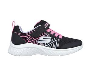 SKECHERS Kinder Freizeitschuhe MICROSPEC PLUS-SWIRL SWEET (303535L) 28 Schwarz BKMT