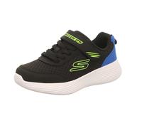 Skechers Kinder-Jungen-Sneaker-Slipper-Klettschuh GO RUN 400 V2 Schwarz-Blau-Gelb-Weiß 37