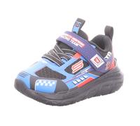 Skechers Kinder-Jungen-Sneaker-Slipper-Klettschuh SKECH TRACKS Blau-Schwarz-Weiß-Rot 22