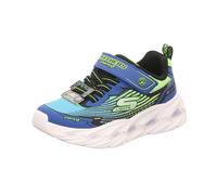 Skechers Kinder-Jungen-Sneaker-Slipper-Klettschuh VORTEX 3.0 Blau-Schwarz-Mehrfarbig 32