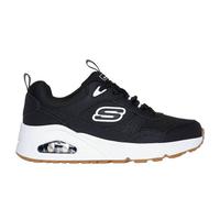 SKECHERS Kinder Lifestyle-Sch. nieder Ki LACE UP SNEAKER W OVERLAY DETAILS & (403659L) 33 ½ Schwarz