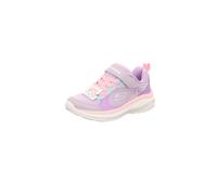 Skechers Kinder-Mädchen-Sneaker-Slipper BOUNDLESS - WATERCOLOR BLUR Lila-Rosa-Pink-Weiß 32