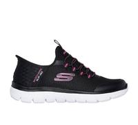 SKECHERS Kinder Slipper Ki SLIP-INS MESH SNEAKER W BUNGEE DETA (303919L) 31 Schwarz