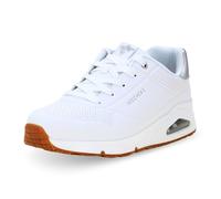 Skechers Kinder UNO Gen1 Shimmer Away Sneakers 310545L WSL Weiß/Silber