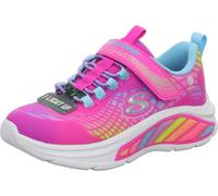 Sneaker SKECHERS "RAINBOW CRUISERS", Mädchen, Gr. 31, rosa, Lederimitat, Textil, kontrastfarbene Details, Schuhe Sneaker, Kinderschuh mit Farbverlauf, Größenschablone zum Download (54403866-31) rosa