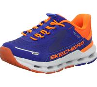 Skechers Slipper Glide-Step Plus Klettverschluss Sportboden Kinder Blau Größe 33