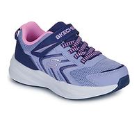 Sneaker SKECHERS "MICROSPEC TREAD", Kinder, Gr. 27, lila (violett), Lederimitat, Textil, kontrastfarbene Details, sportlich, Schuhe, Klettschuh mit Gummizug, Größenschablone zum Download (63253409-27)