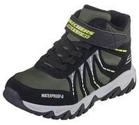 Winterstiefel SKECHERS "RUGGED RANGER-HYDRO SCOUT", Damen, Gr. 36, bunt (schwarz, olivgrün), Lederimitat, Textil, Schuhe Winterstiefel, Trekkingschuh, Outdoorschuh, Schnürboots mit Fleece Futter (3404