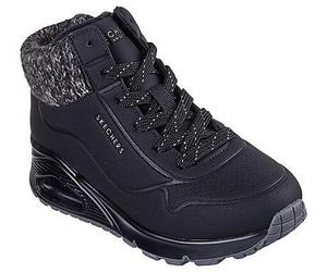 Skechers Kinderschuhe Stiefel Schwarz Schwarz - Gr. - 40