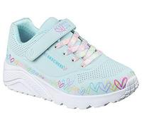 Skechers - Uno Lite - Heart Craze Goldcrown - Grün - Sneaker - Größe 28