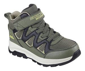 Skechers Kinderschuhe Trainings- & Hallenschuhe Grün Grün - Gr. - 28