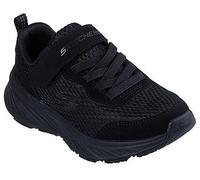 Sneaker SKECHERS "EDGERIDE", Kinder, Gr. 30, schwarz (schwarz, uni), Textil, Lederimitat, casual, Schuhe, Konfirmationsschuh, Festtagsschuh, Größenschablone zum Download (54140509-30) schwarz, uni