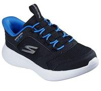 Skechers Slip-On Sneaker GO RUN 400 V2 Kinder Synthetik Slip-ins Kontrastdetails Gr. 32 schwarz/blau