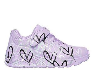 Skechers Kinderschuhe Trainings- & Hallenschuhe Violett Violett - Gr. - 29