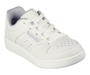 Skechers Kinderschuhe Trainings- & Hallenschuhe Weiß Weiß - Gr. - 30