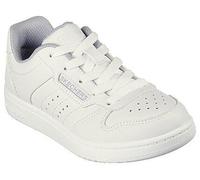 Skechers Kinderschuhe Trainings- & Hallenschuhe Weiß Weiß - Gr. - 33