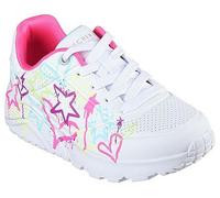 Skechers Kinderschuhe Trainings- & Hallenschuhe Weiß Weiß - Gr. - 39