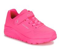 Skechers Mädchen UNO Lite Sneaker, Hot Pink Synthetikbesatz, 37 EU