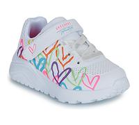 Skechers Mädchen UNO Lite Love Levitate Sneaker, weiß