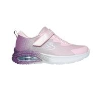 Sneaker SKECHERS "MICROSPEC MAX ADVANCE", Mädchen, Gr. 35, rosa, lavendel, Lederimitat, Glitzer, Schuhe Sneaker, Klettschuh mit Glitter, Grössenschablone zum Download (89707417-35) rosa, lavendel