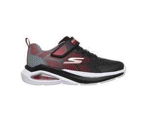 Skechers Klett schw-rot für Kinder, schwarz, Größe 37 EU