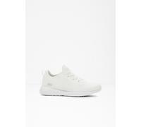 Skechers Sneaker BOBS Squad Tough Talk – Weiß Engineered Knit – Damen Gr. 41