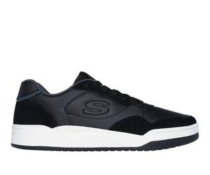 Skechers Koopa Court - Volley Low Varsity Sneaker in Schwarz, Größe 39.5