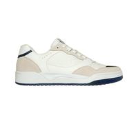 Skechers Herren Koopa Volley Low Lifestyle, Weißes Leder Wildleder Duraleather Mesh N, 46 EU