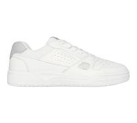 Sneaker SKECHERS "Harry Kane - Off Pitch Collection: Koopa - Harry Kane Court", Herren, Gr. 39, weiß, Leder, casual, Schuhe, Retro Sneaker signiert vom weltbekannten Fußballstar Harry Kane (37028843-3