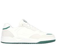 Skechers Koopa Court - Volley Low Varsity Sneaker in Weiss/Grün, Größe 45