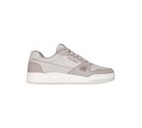 Sneaker SKECHERS "Harry Kane - Off Pitch Collection: Koopa - Harry Kane Court", Herren, Gr. 40, grau, Leder, casual, Schuhe, Retro Sneaker signiert vom weltbekannten Fußballstar Harry Kane (63991809-4