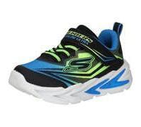Skechers S-Lights: Flex-Glow Ultra Sneaker in Schwarz/Grün, Größe 21
